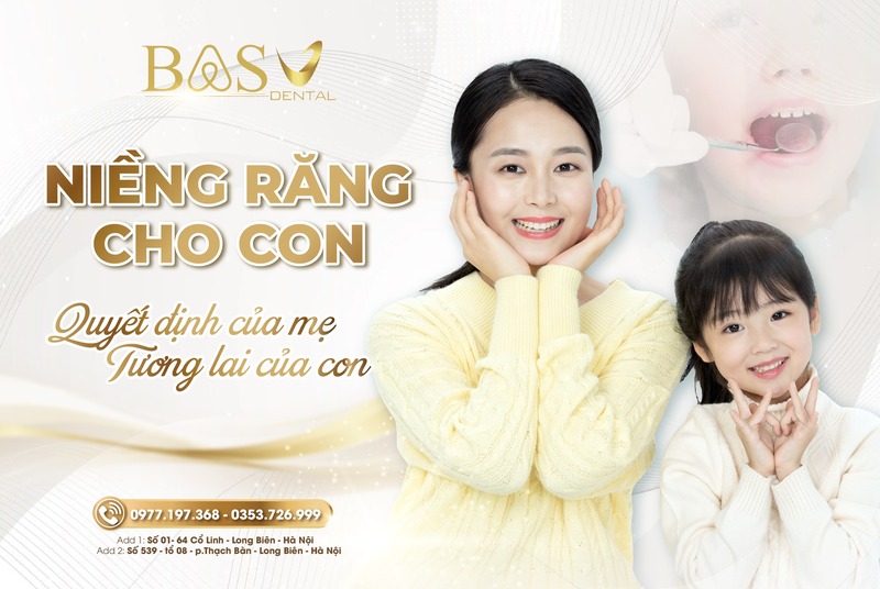 Niềng răng ở trẻ em và những điều cần biết